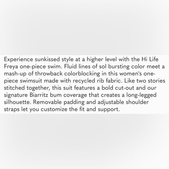 NWT Billabong Hi Life Freya One Piece Swimsuit - S, M, L & XL - Picture 11 of 13